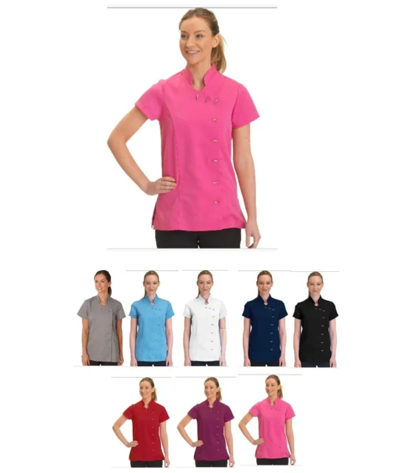 DA74 Eva Asymmetric Fasten Tunic