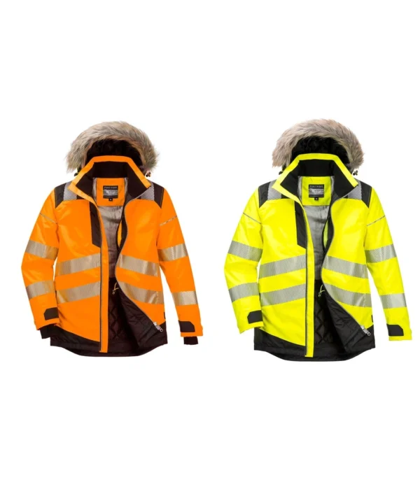 Portwest PW369 - PW3 Hi-Vis Winter Parka Jacket