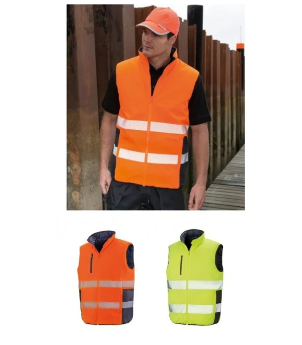 RS332 Result Safe-guard Reversible Soft Gilet