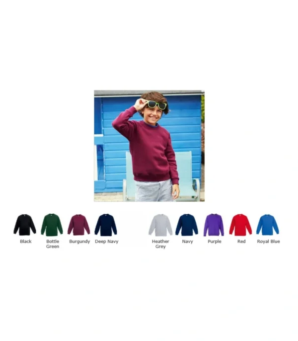 Fruit of the Loom SS24B Classic Raglan sweatshirt