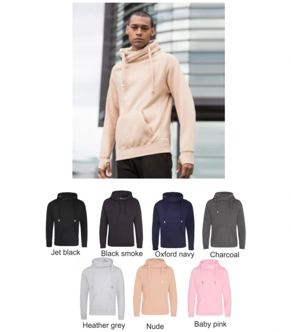AWD JH021 cross Neck Hoodie