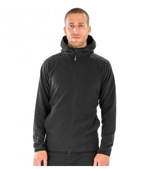 Result RS906 Genuine Recycled Hooded Micro Fleece Jacket