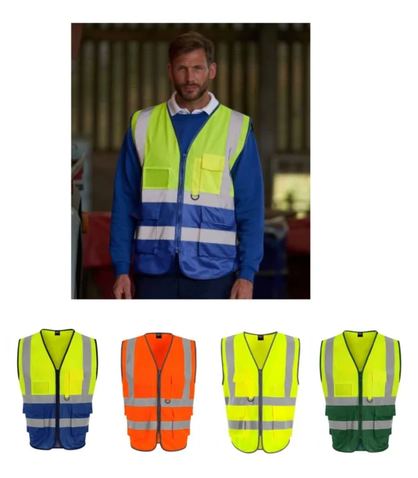 RX705 Pro RTX Hi-Vis Executive Waistcoat