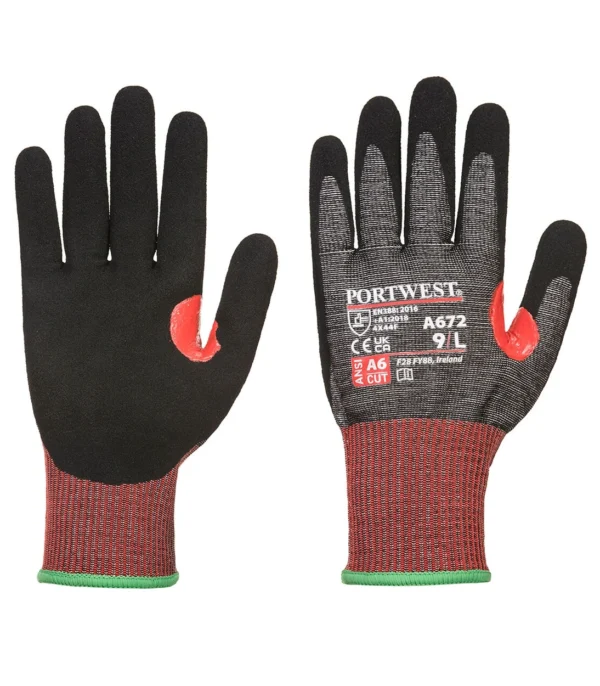 Portwest A672 - CS AHR13 Nitrile Cut Glove