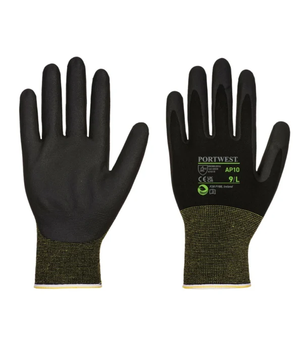 Portwest AP10 - NPR15 Foam Nitrile Bamboo Glove - 12 pack