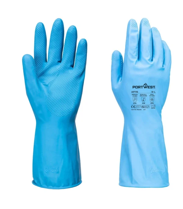 Portwest AP76 - FD Chemical B Latex Light Gauntlet (Pk12)