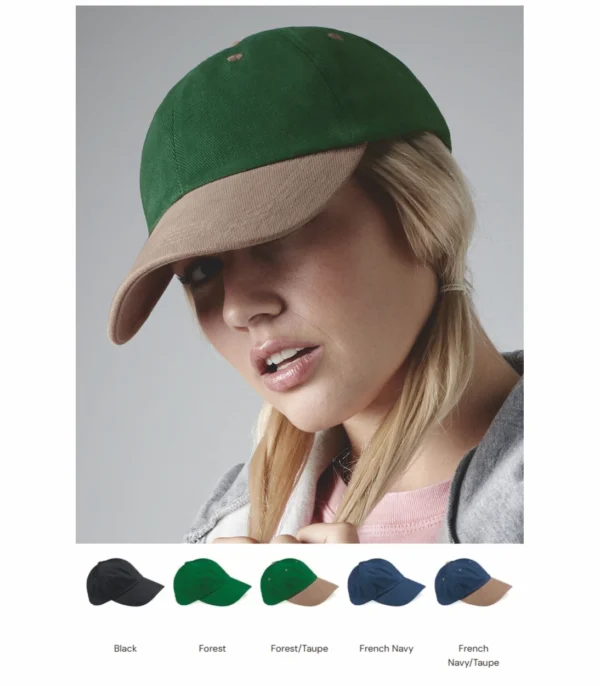 Beechfield BB57 Low Profile heavy brushed cotton cap