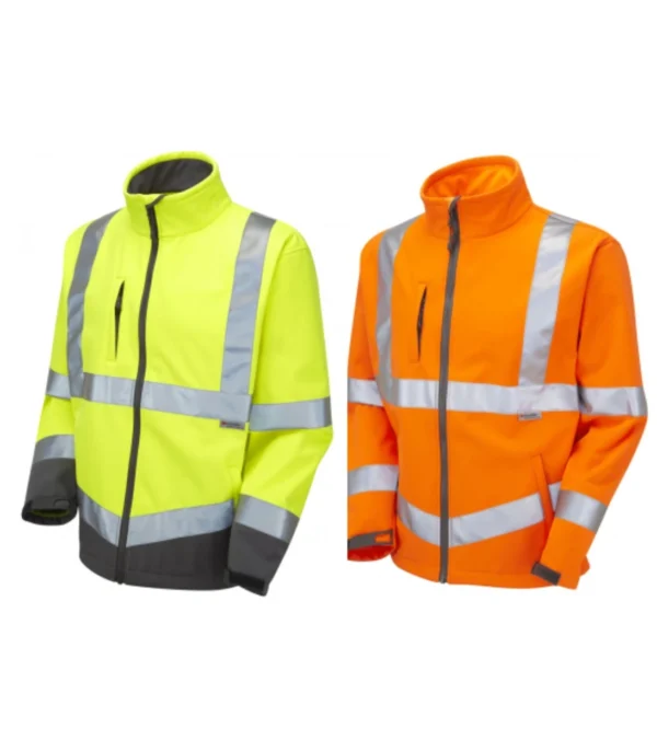 Leo Buckland ISO 20471 Class 3 Softshell Jacket