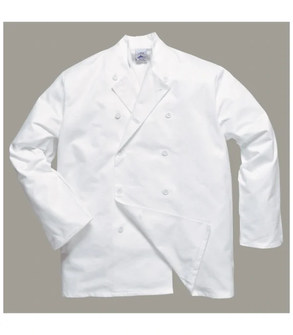 C836 Sussex rubber button 100% cotton jacket