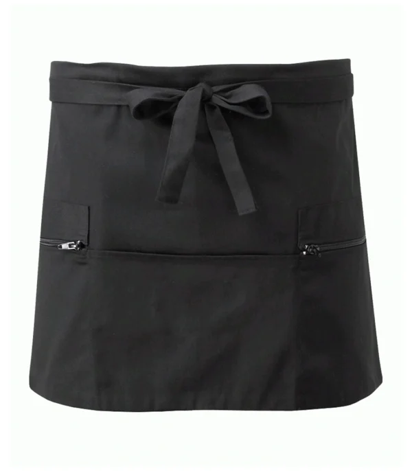 ORBIT FUSION SHORT APRON: CCAP6 UNISEX TWO ZIP POCKETS