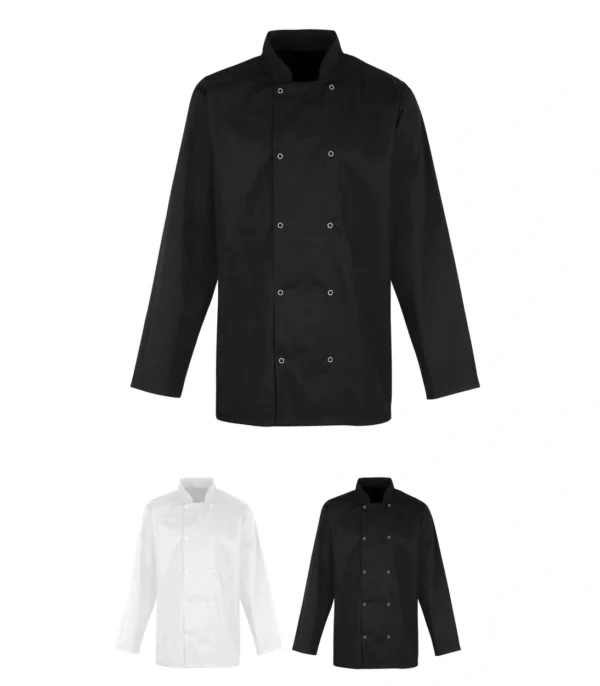 ORBIT FUSION CCJ2 UNISEX LONG SLEEVE CHEF'S JACKET  