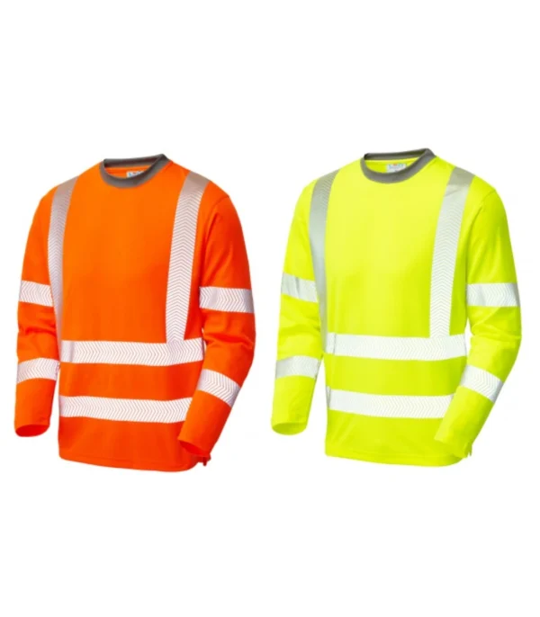 Leo Capstone  ISO 20471 Class 3 Coolviz Plus Sleeved T-Shirt