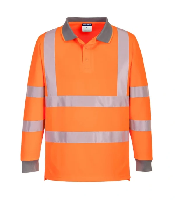 Portwest EC11 - Eco Hi-Vis L/S Polo (6 pack)