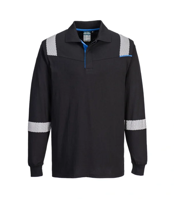 Portwest FR711 - WX3 Flame Resistant Long Sleeve Polo