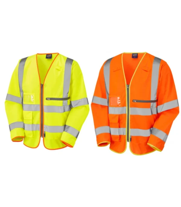 Leo HEDDON ISO 20471 Cl 3 Superior Sleeved Waistcoat with Tablet