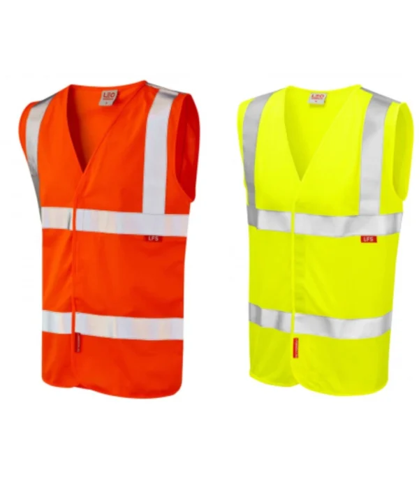 Leo Milford ISO 20471 Class 2 LFS Waistcoat