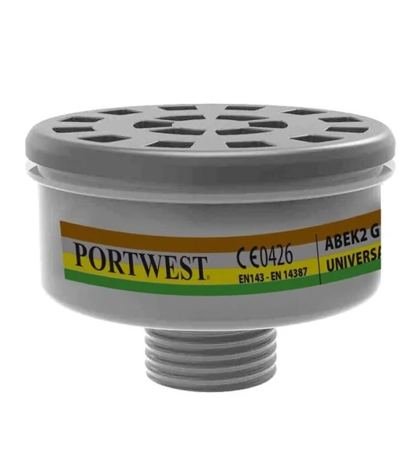 P906 Portwest A2 Gas Filter - Universal Thread
