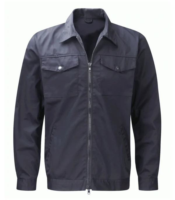 BLACK KNIGHT PC245J ZIP AND STUD FRONT JACKET