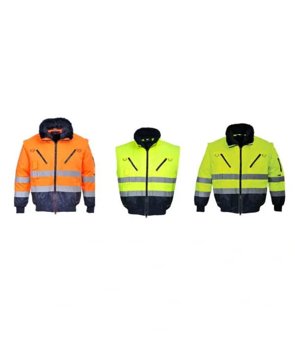 PJ50 Hi Vis 3 in 1 Pilot Jacket