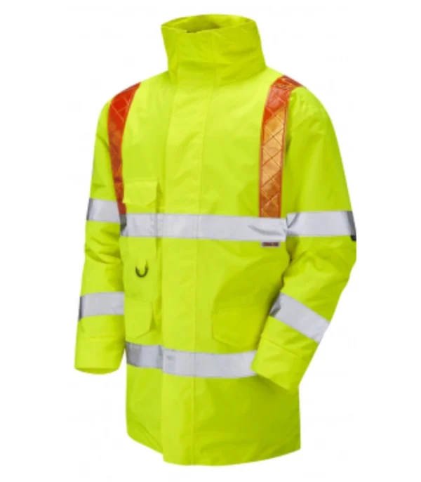 Leo Putford ISO 20471 Class 3 Orange Brace Anorak