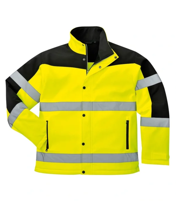 S429 Two Tone Soft Shell Jacket