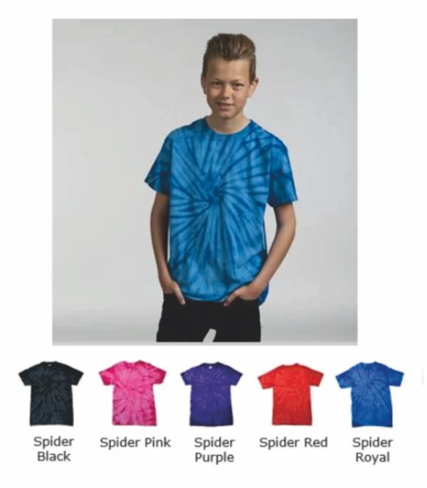 Colortone TD001B Kid's Tonal Spider Tee Shirt