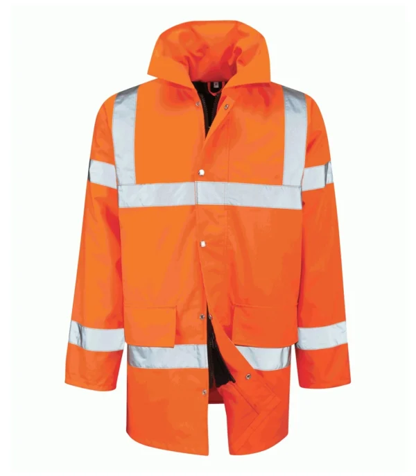 ORBIT TRISTAN: ORANGE 3/4 LENGTH JACKET