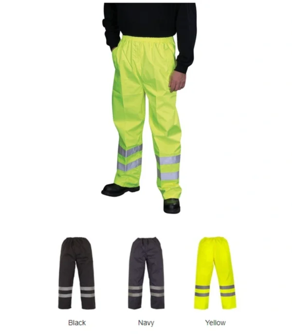Yoko YK071 Hi Vis Waterproof Trousers
