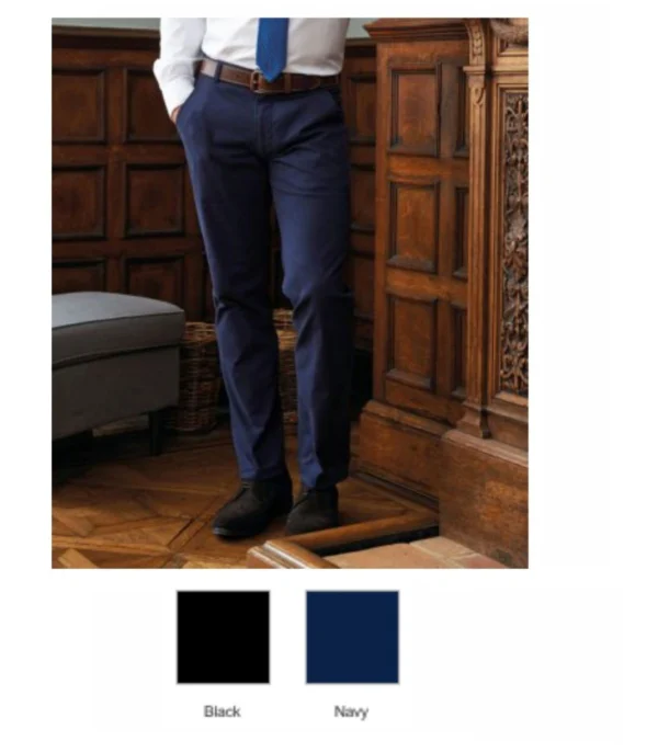 Brook Taverner BK501 Miami Slim Fit Chino Trousers