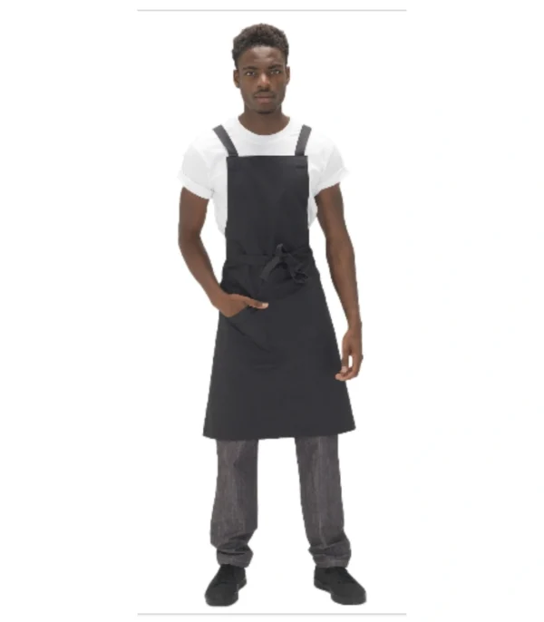 DE109C Le Chef Cossover Bib Apron