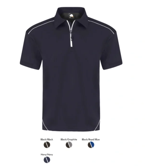 Orn 1183 Fireback Wicking Polyester Polo Shirt