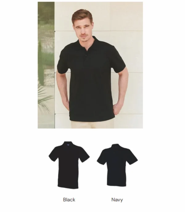 Henbury H305 Stretch Pique Polo