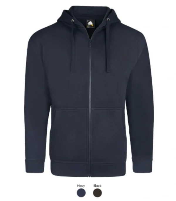 Orn 1282 Macaw Zipped Hood Top