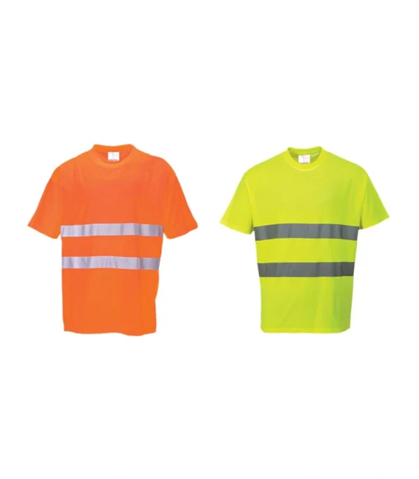 Portwest S172 Cotton Comfort Hi Vis Tee Shirt