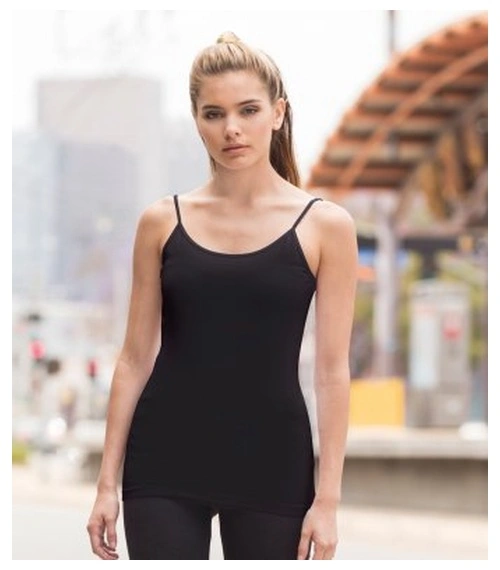 SF SK126 Ladies Feel Good Spaghetti Vest