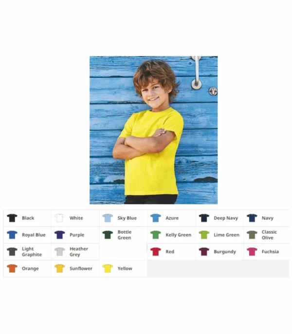 Fruit of the Loom SS132B Kids Original T-Shirt